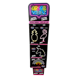 Neon Sign Assortment Floor Display - 16 Pieces Per Retail Ready Display 88462 NOVELTY INC