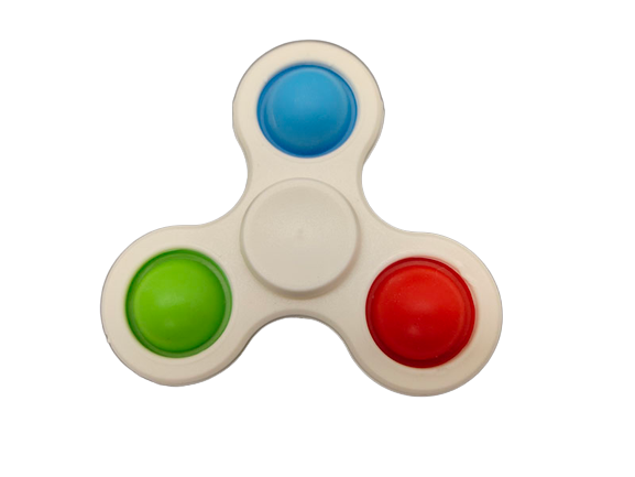 ITEM NUMBER 022846 FIDGET SPINNER POP TOY 24 PIECES PER DISPLAY