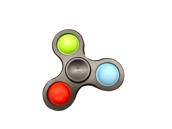 ITEM NUMBER 022846 FIDGET SPINNER POP TOY 24 PIECES PER DISPLAY