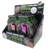 Metal Spinner Lighter Case - 12 Pieces Per Retail Ready Display 23059