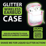 Earbud Case Liquid Glitter - 8 Pieces Per Retail Ready Display 20357