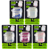 Earbud Case Liquid Glitter - 8 Pieces Per Retail Ready Display 20357