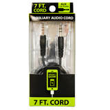 Auxiliary Audio Cable 7FT- 3 Pieces Per Pack 21070