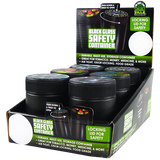 Smell Proof Glass Storage Container - 6 Pieces Per Retail Ready Display 21722