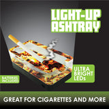 WHOLESALE LIGHT UP ASHTRAY D 6 PIECES PER DISPLAY 21754