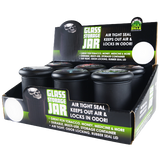 Smell Proof Glass Storage Container - 6 Pieces Per Retail Ready Display 21761