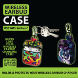 Earbud Case with Clip Key Chain - 8 Pieces Per Retail Ready Display 21763