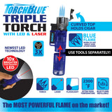 Triple Torch Stick Lighter with LED Light - 12 Pieces Per Retail Ready Display 21802
