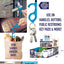 ITEM NUMBER 021875 PLASTIC GERM FREE KEY RING 24 PIECES PER DISPLAY