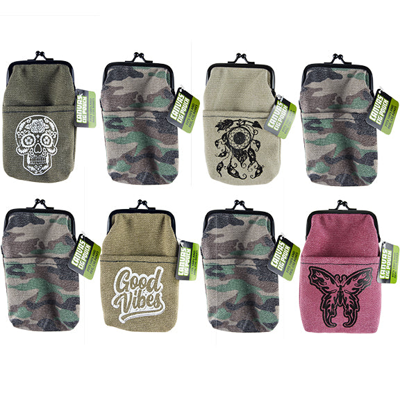 ITEM NUMBER 021898 CANVAS CIG POUCH 8 PIECES PER DISPLAY