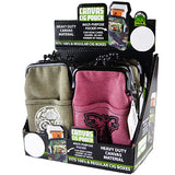 Canvas Cigarette Pouch - 8 Pieces Per Retail Ready Display 21898