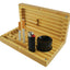 ITEM NUMBER 021917 BAMBOO MAGNETIC TRAY 4 PIECES PER DISPLAY