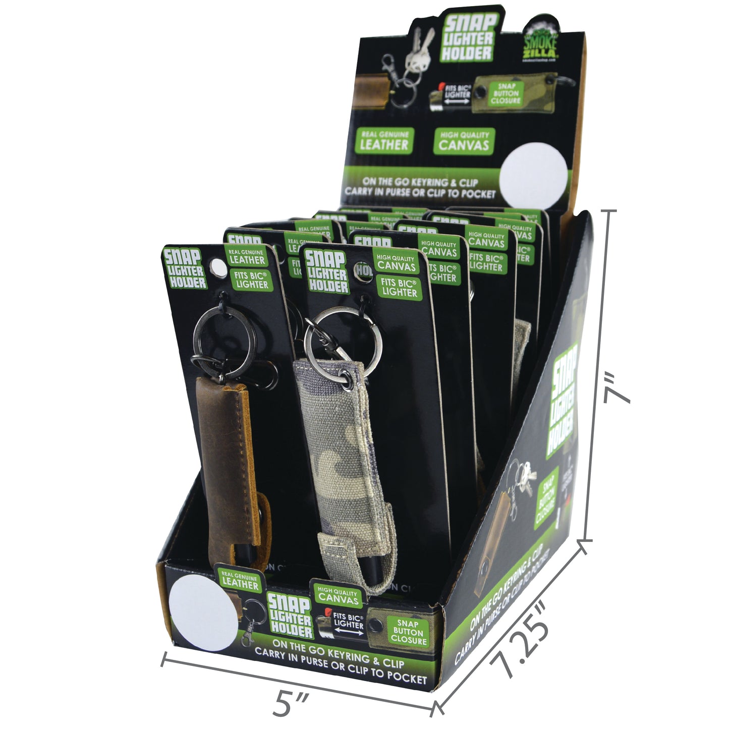 ITEM NUMBER 021962 SNAP LIGHTER CASE 12 PIECES PER DISPLAY