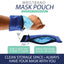 ITEM NUMBER 021964 MASK POUCH WRISTBAND 12 PIECES PER DISPLAY