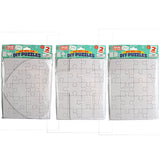 DIY Blank Puzzle 2 Pack Set - 12 Pieces Per Retail Ready Display 22039