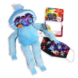 Plush Long Arm Sloth W/Mask 12 Pieces Per Retail Ready Display 22055