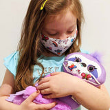 Plush Long Arm Sloth W/Mask 12 Pieces Per Retail Ready Display 22055
