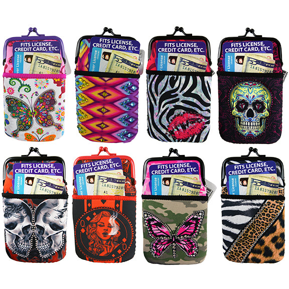 Rhinestone Cigarette Pouches