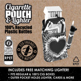 rPET Cigarette Pouch with Bonus Lighter - 8 Pieces Per Retail Ready Display 22059