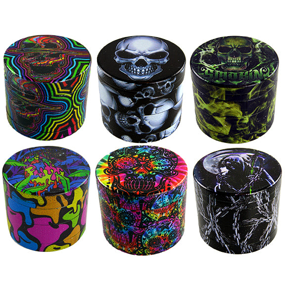 ITEM NUMBER 022060 FULL PRINT GRINDER C 6 PIECES PER DISPLAY