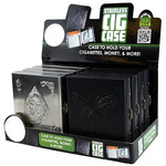 Stainless Cigarette Case Display