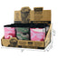 ITEM NUMBER 022124 CANVAS CAN COOLER POCKET 6 PIECES PER DISPLAY
