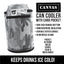 ITEM NUMBER 022124 CANVAS CAN COOLER POCKET 6 PIECES PER DISPLAY