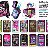 Sweet Dual Torch Lighter - 15 Pieces Per Retail Ready Display 22179