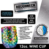 WHOLESALE WINE CUP MIX A PATTERNS 6 PIECES PER DISPLAY 22265