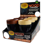 Smokezilla Wood Concave Jar Display