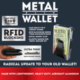 Metal Slim Wallet Clip Advertisement