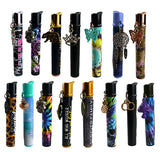 Thin Tube Lighter with Charm- 15 Pieces Per Retail Ready Display 22301