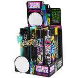 Thin Tube Lighter with Charm- 15 Pieces Per Retail Ready Display 22301