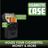 Matte Black Cigarette Box - 5 Pieces Per Retail Ready Display 22334