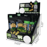 Pre-Rolled Filter Tips Display Specifications