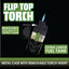 ITEM NUMBER 022381 BLACK FLIP TOP TORCH 12 PIECES PER DISPLAY