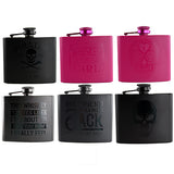 5 oz Stainless-Steel Flask - 6 Per Retail Ready Display 22425