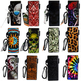 Survival Cigarette and Lighter Case with Carabineer - 12 Pieces Per Retail Ready Display 22432