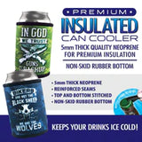 Neoprene Can and Bottle Cooler - 12 Pieces Per Retail Ready Display 25200