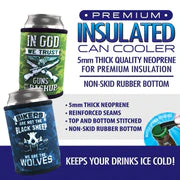 ITEM NUMBER 025200 5MM CAN COOLER 12 PIECES PER DISPLAY