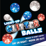 Light-Up Glitter Ball Toy - 12 Pieces Per Retail Ready Display 22551