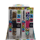 Keychain Lanyard with Detachable Clip - 12 Pieces Per Retail Ready Display 22584