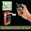 ITEM NUMBER 022607 THIN CIG PACK LIGHTER 16 PIECES PER DISPLAY