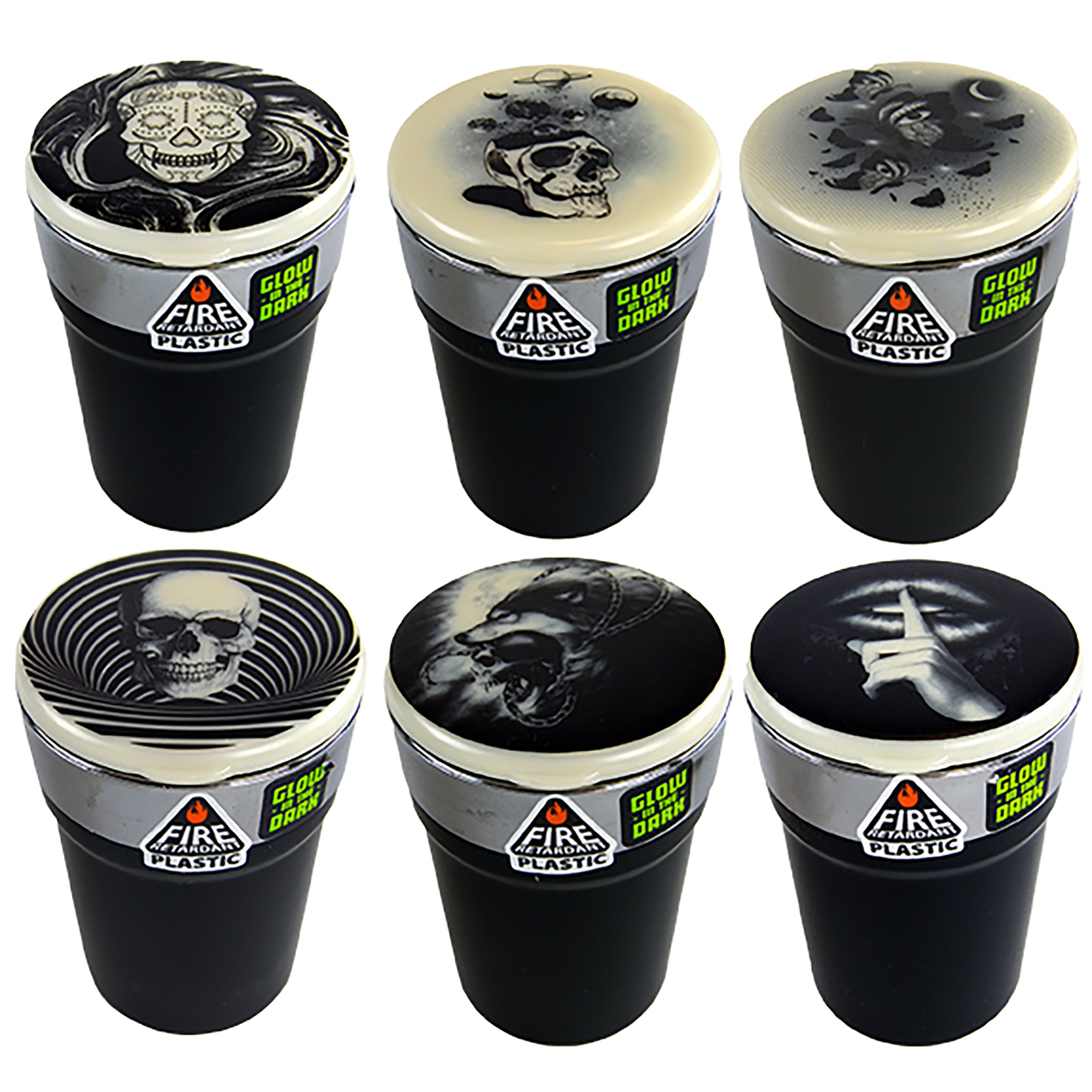 Glow in the Dark Butt Buckets