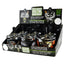 ITEM NUMBER 022639 PUSH DOWN METAL ASHTRAY MIX B 6 PIECES PER DISPLAY