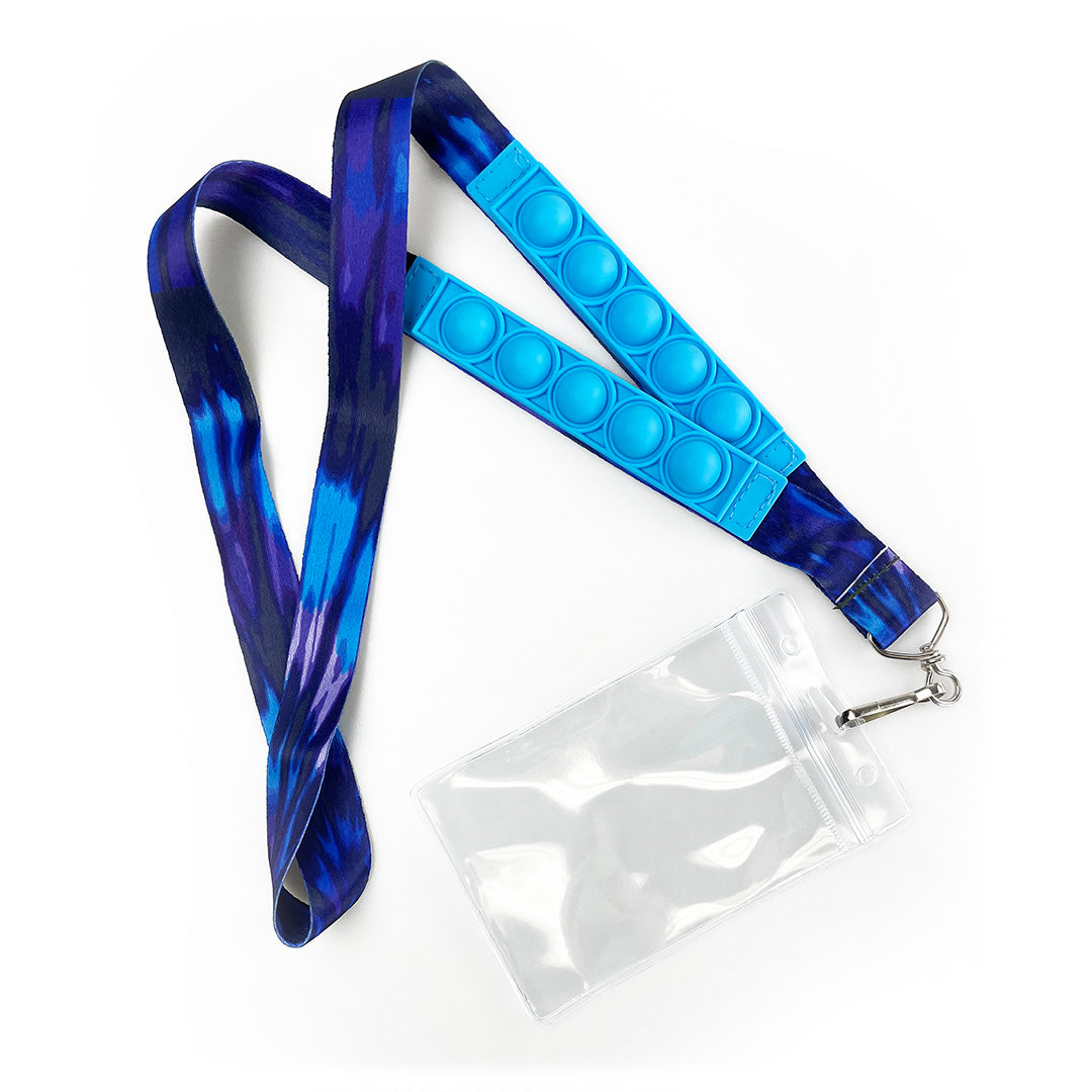 ITEM NUMBER 022654 FIDGET POP LANYARD 12 PIECES PER DISPLAY