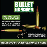 Metal Bullet Cigarette Saver Key Chain - 12 Pieces Per Retail Ready Display 22664