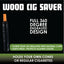 ITEM NUMBER 022689 WOODEN CIG SAVER 12 PIECES PER DISPLAY