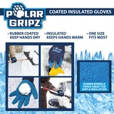 WHOLESALE COATED INSULATED GLOVES 6 PIECES PER DISPLAY 22691