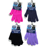 WHOLESALE TOUCH GLOVES 12 PIECES PER PACK 22695